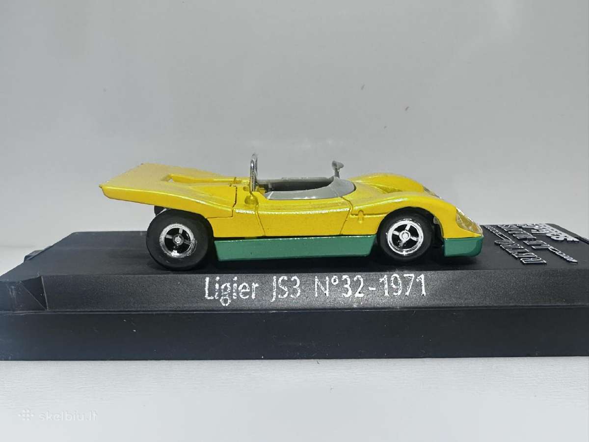 Ligier Js3 1971 1971 geltona 1:43 Solido - nuotraukos Nr. 4