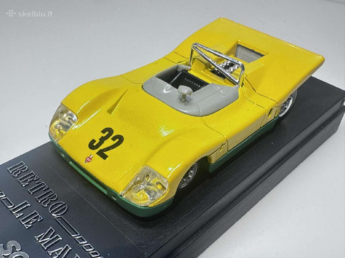 Ligier Js3 1971 1971 geltona 1:43 Solido - nuotraukos Nr. 6