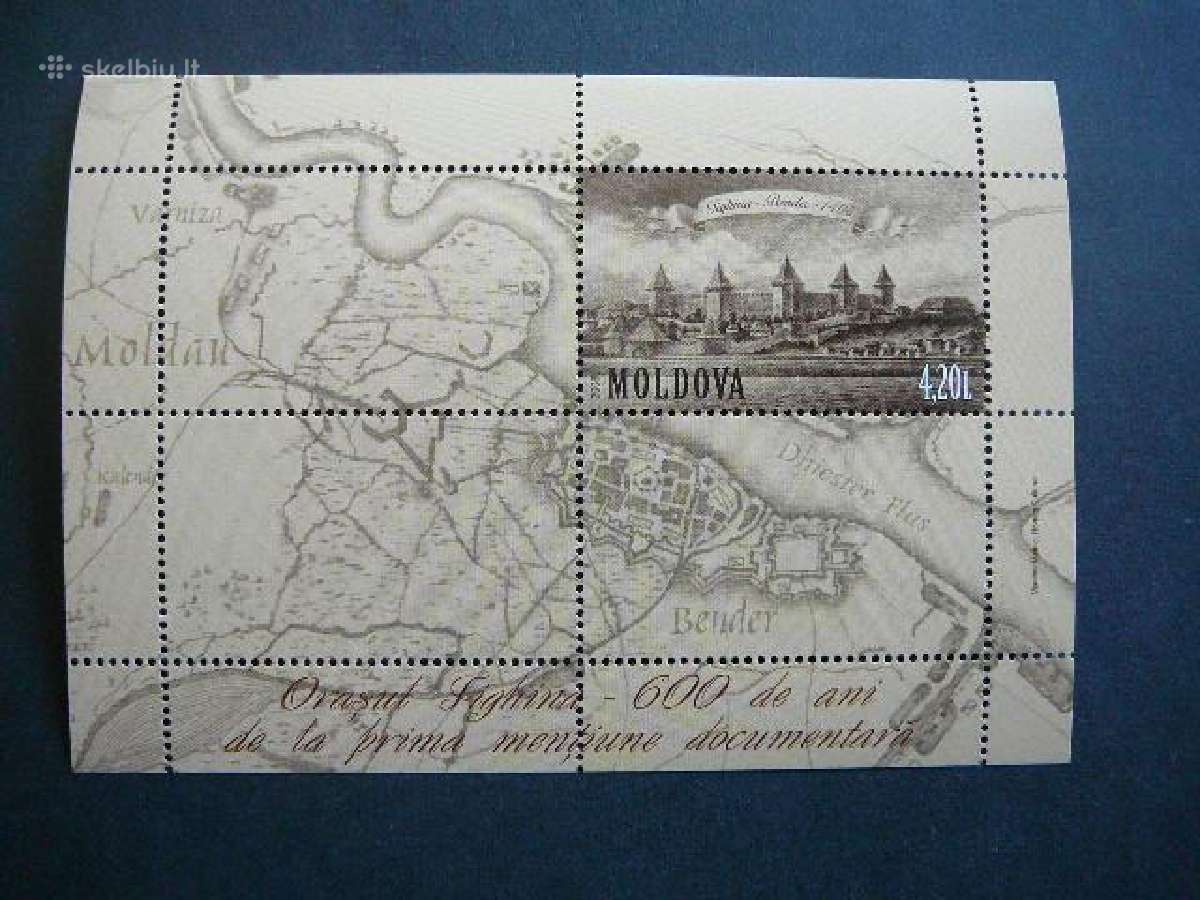Pilis Architektura Moldavija 2008 Mnh md39