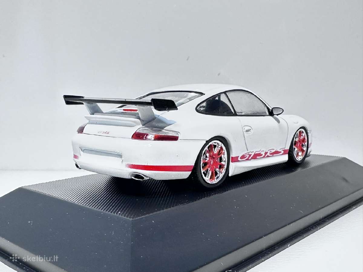 Porsche 911 996 Gt3 RS 2003 balta 1:43 Atlas - nuotraukos Nr. 5