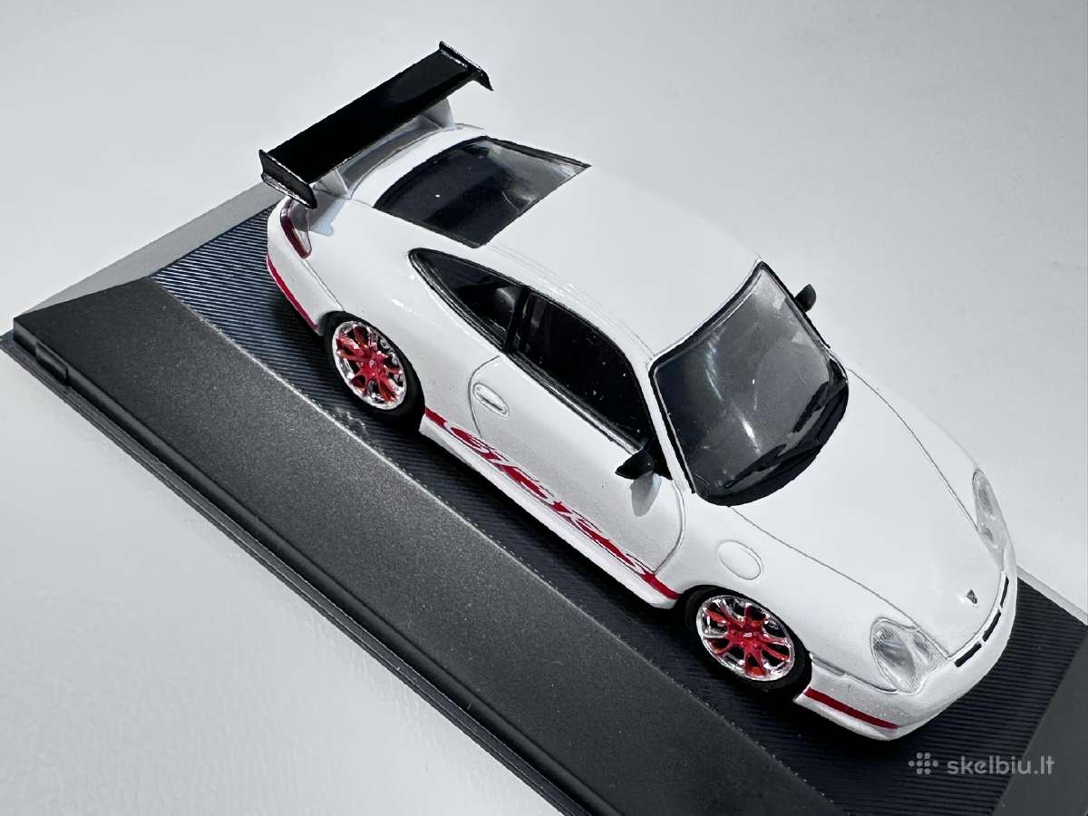 Porsche 911 996 Gt3 RS 2003 balta 1:43 Atlas - nuotraukos Nr. 6