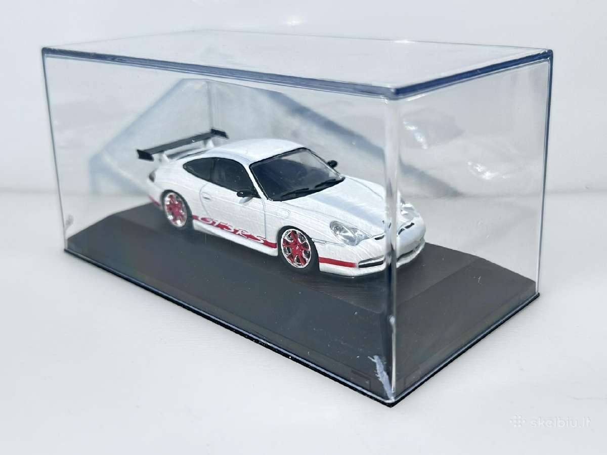 Porsche 911 996 Gt3 RS 2003 balta 1:43 Atlas - nuotraukos Nr. 7