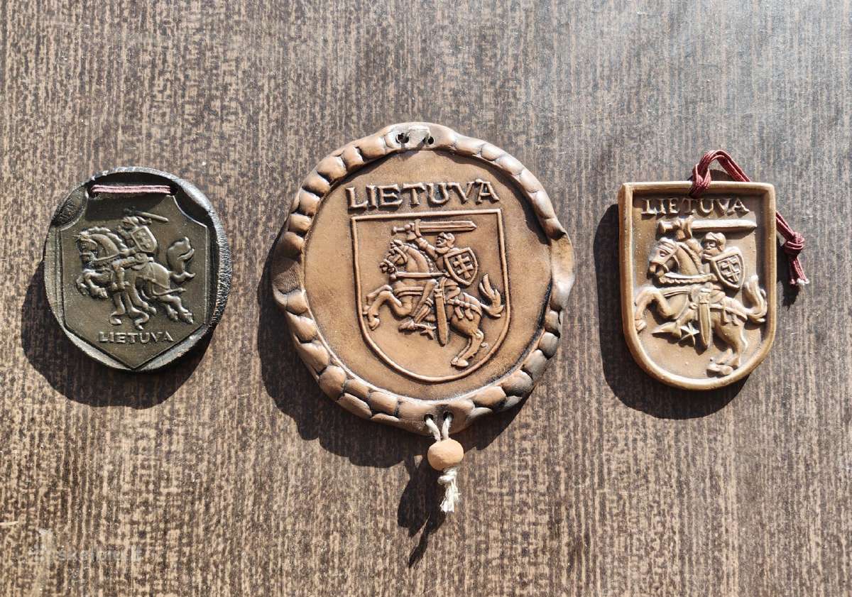 Moliniai medaliai. Lietuva su vyčiu