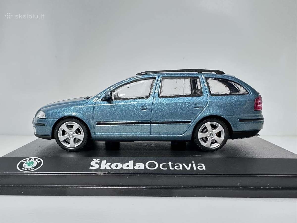 Škoda Octavia žalia 1:43 Abrex (def.) - nuotraukos Nr. 4