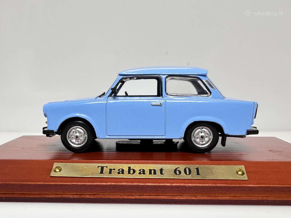 Trabant 601 mėlyna 1:43 Atlas Ddr - nuotraukos Nr. 3