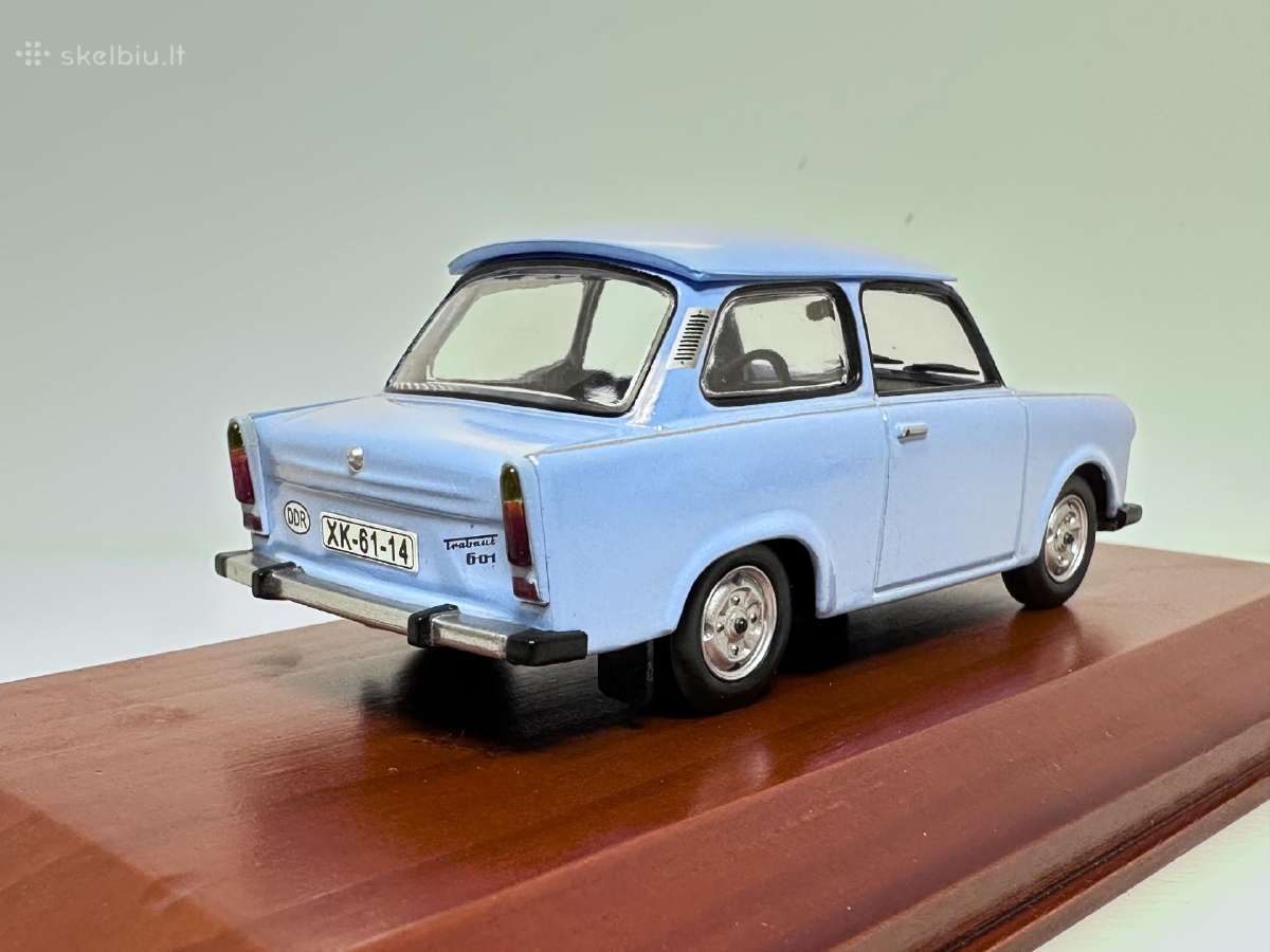 Trabant 601 mėlyna 1:43 Atlas Ddr - nuotraukos Nr. 4