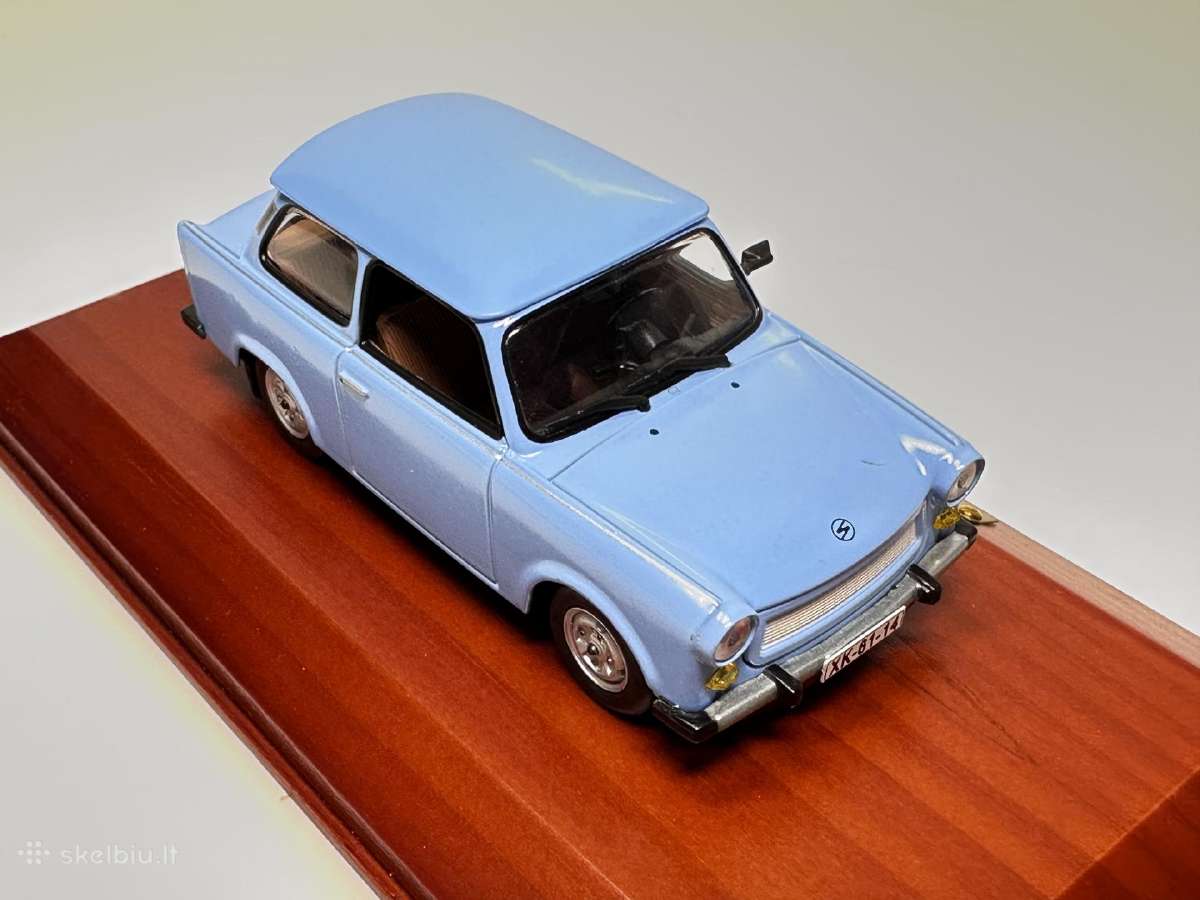 Trabant 601 mėlyna 1:43 Atlas Ddr - nuotraukos Nr. 5