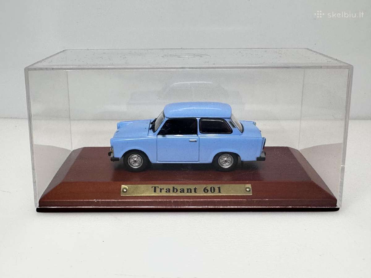 Trabant 601 mėlyna 1:43 Atlas Ddr - nuotraukos Nr. 2