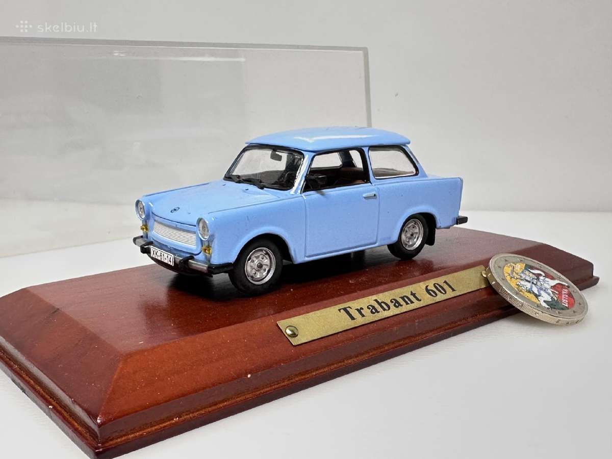 Trabant 601 mėlyna 1:43 Atlas Ddr