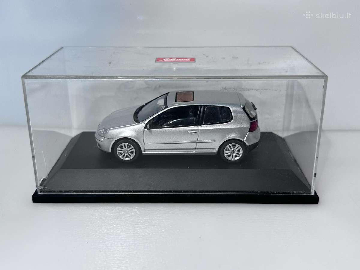 Volkswagen Golf V 3door sidabro 1:43 Schuco - nuotraukos Nr. 2