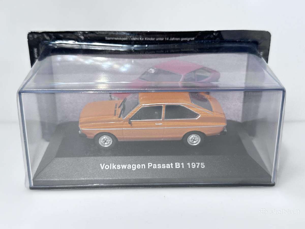 Volkswagen Passat B1 1975 oranžinė 1:43 Deagostini - nuotraukos Nr. 7