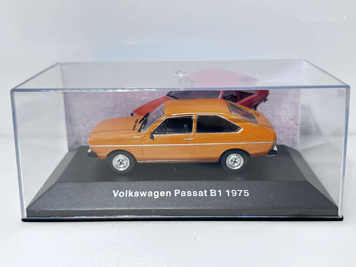 Volkswagen Passat B1 1975 oranžinė 1:43 Deagostini - nuotraukos Nr. 2