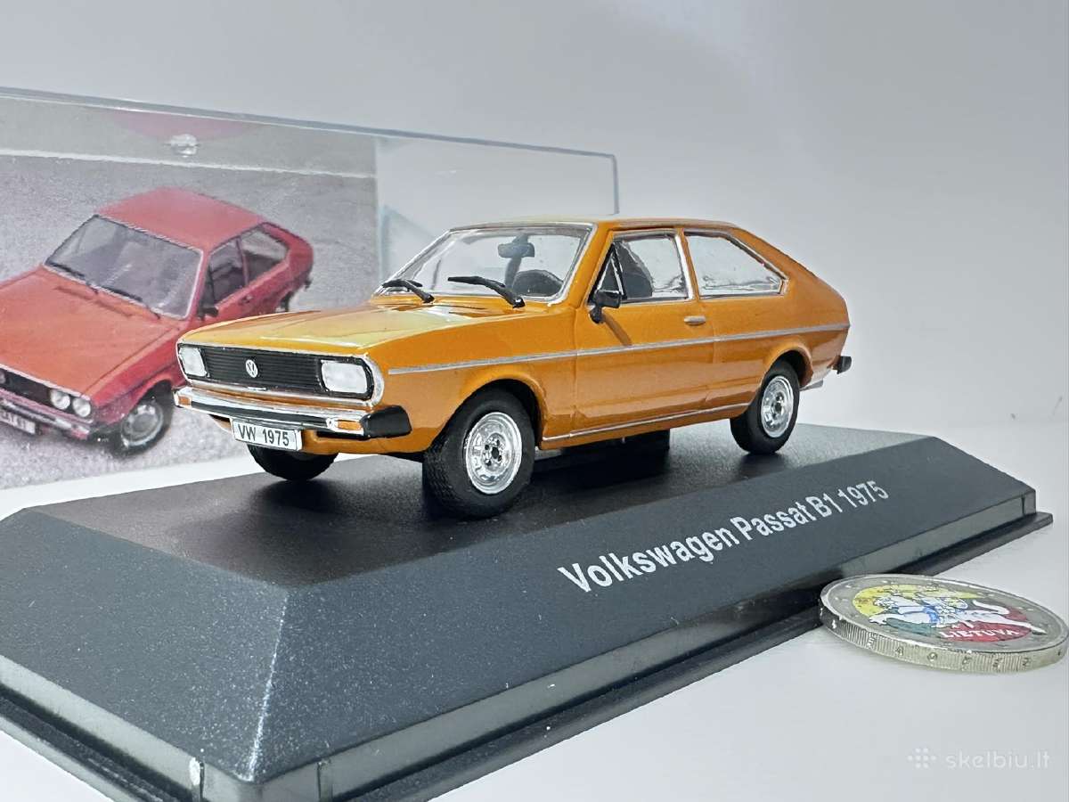 Volkswagen Passat B1 1975 oranžinė 1:43 Deagostini