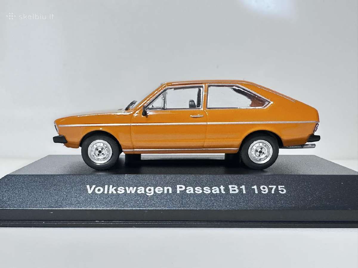 Volkswagen Passat B1 1975 oranžinė 1:43 Deagostini - nuotraukos Nr. 4
