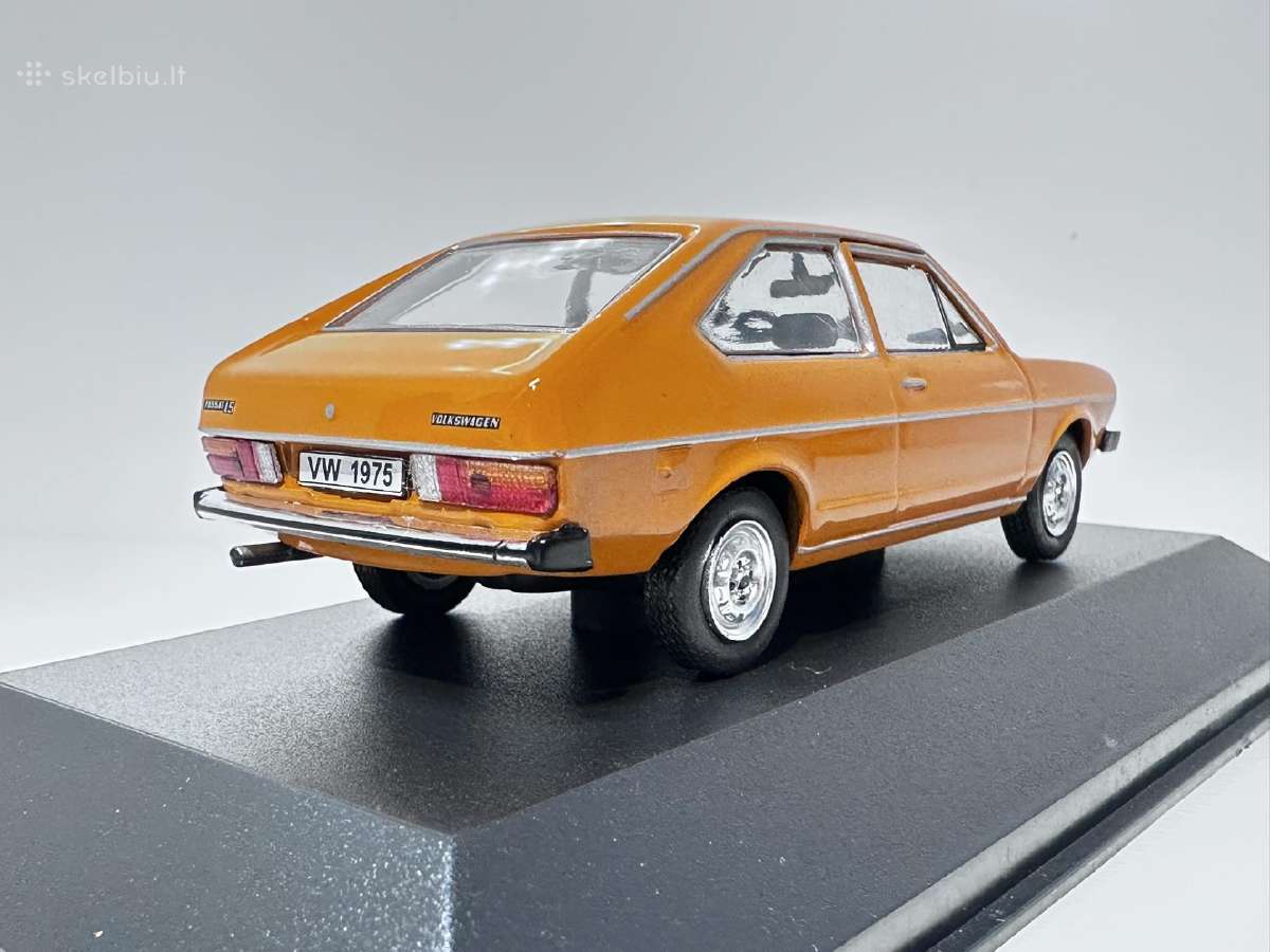 Volkswagen Passat B1 1975 oranžinė 1:43 Deagostini - nuotraukos Nr. 5