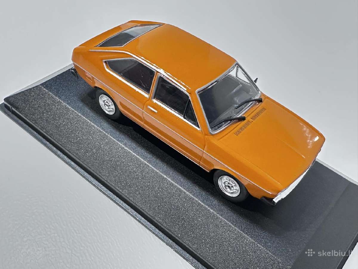 Volkswagen Passat B1 1975 oranžinė 1:43 Deagostini - nuotraukos Nr. 6