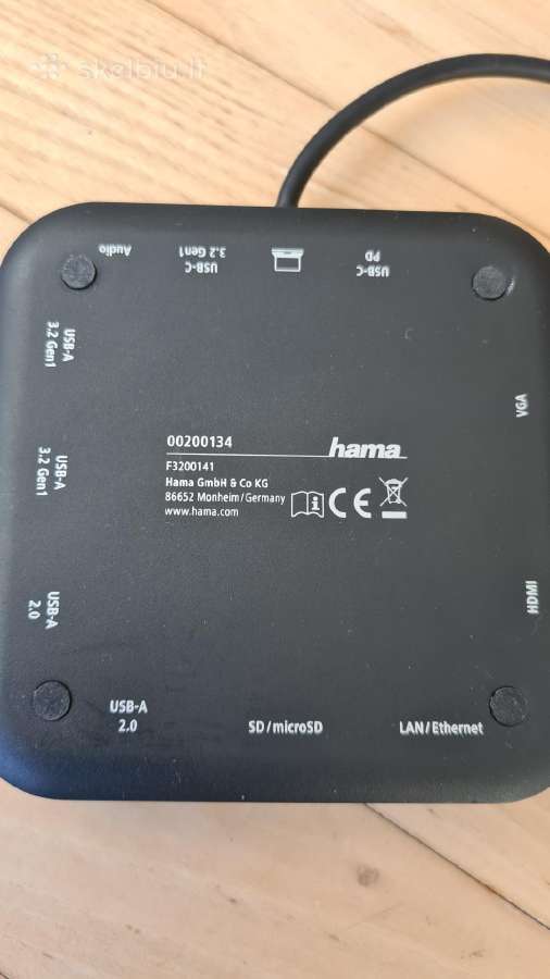 Hama 12in1 Usb-c- hub Multiport - nuotraukos Nr. 6