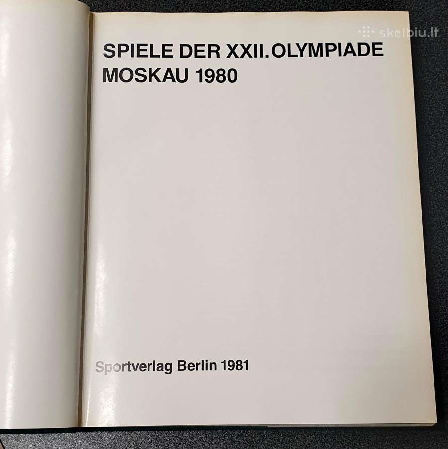 Olympinės Žaidynės Maskva 1980 foto albumas - nuotraukos Nr. 2