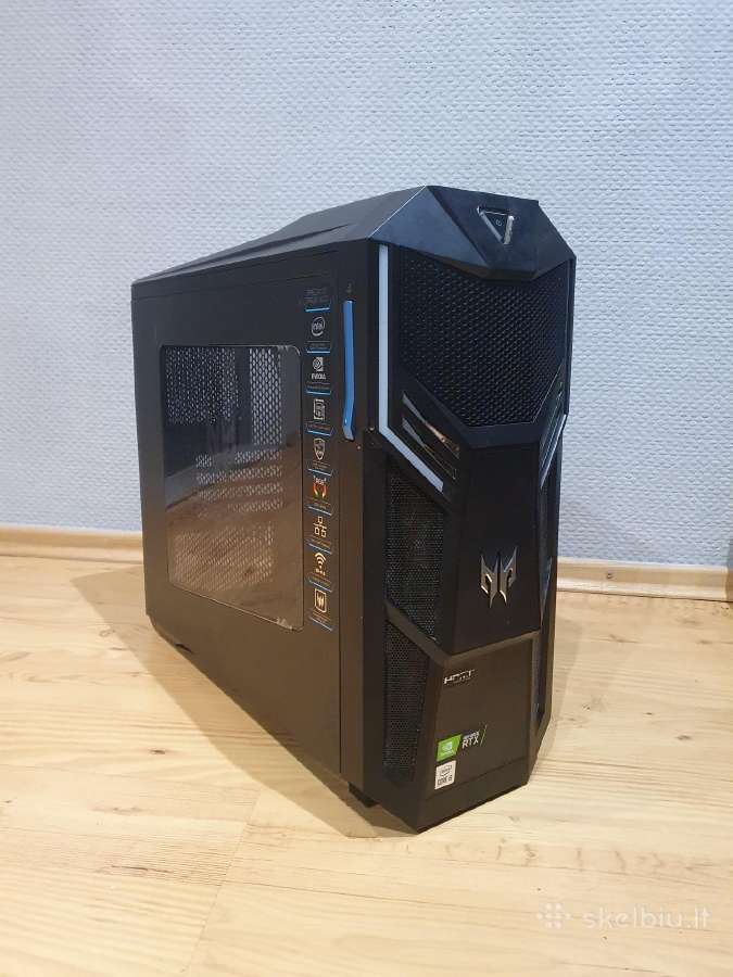 Acer predator korpusas,su hub,2argb fan. - nuotraukos Nr. 2