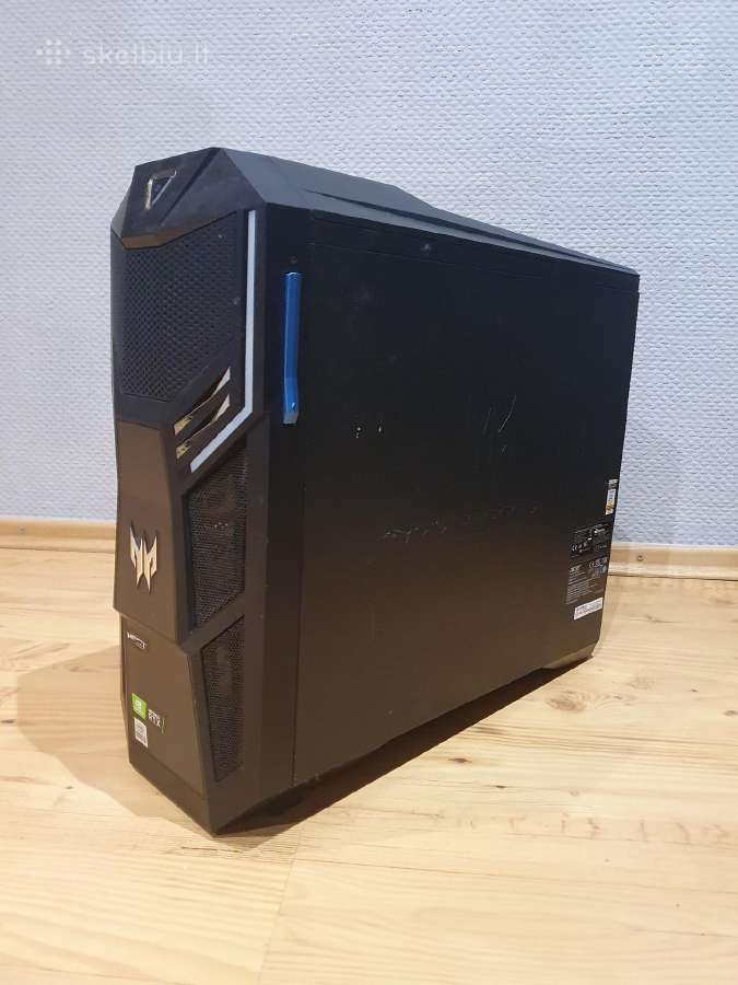 Acer predator korpusas,su hub,2argb fan. - nuotraukos Nr. 3