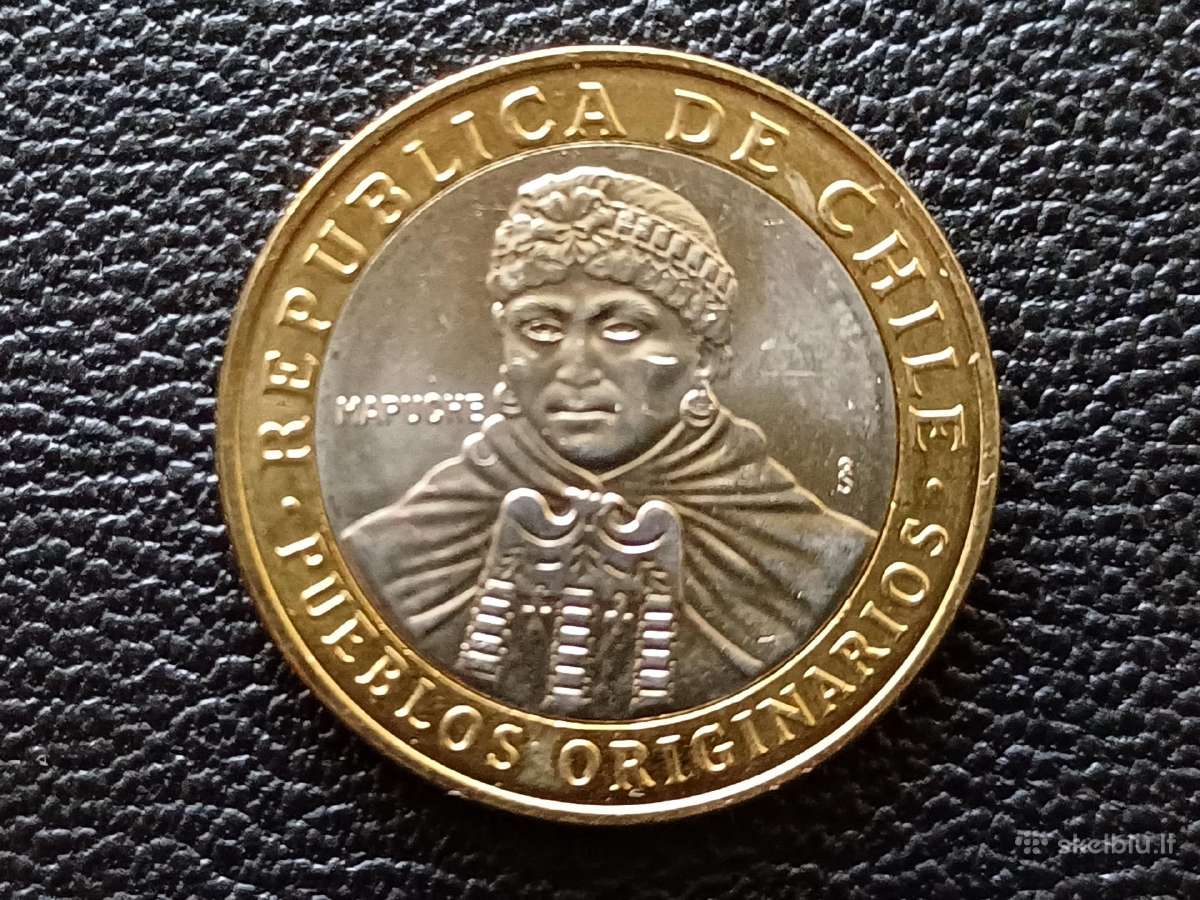 100 pesų 2017m. Čilė unc