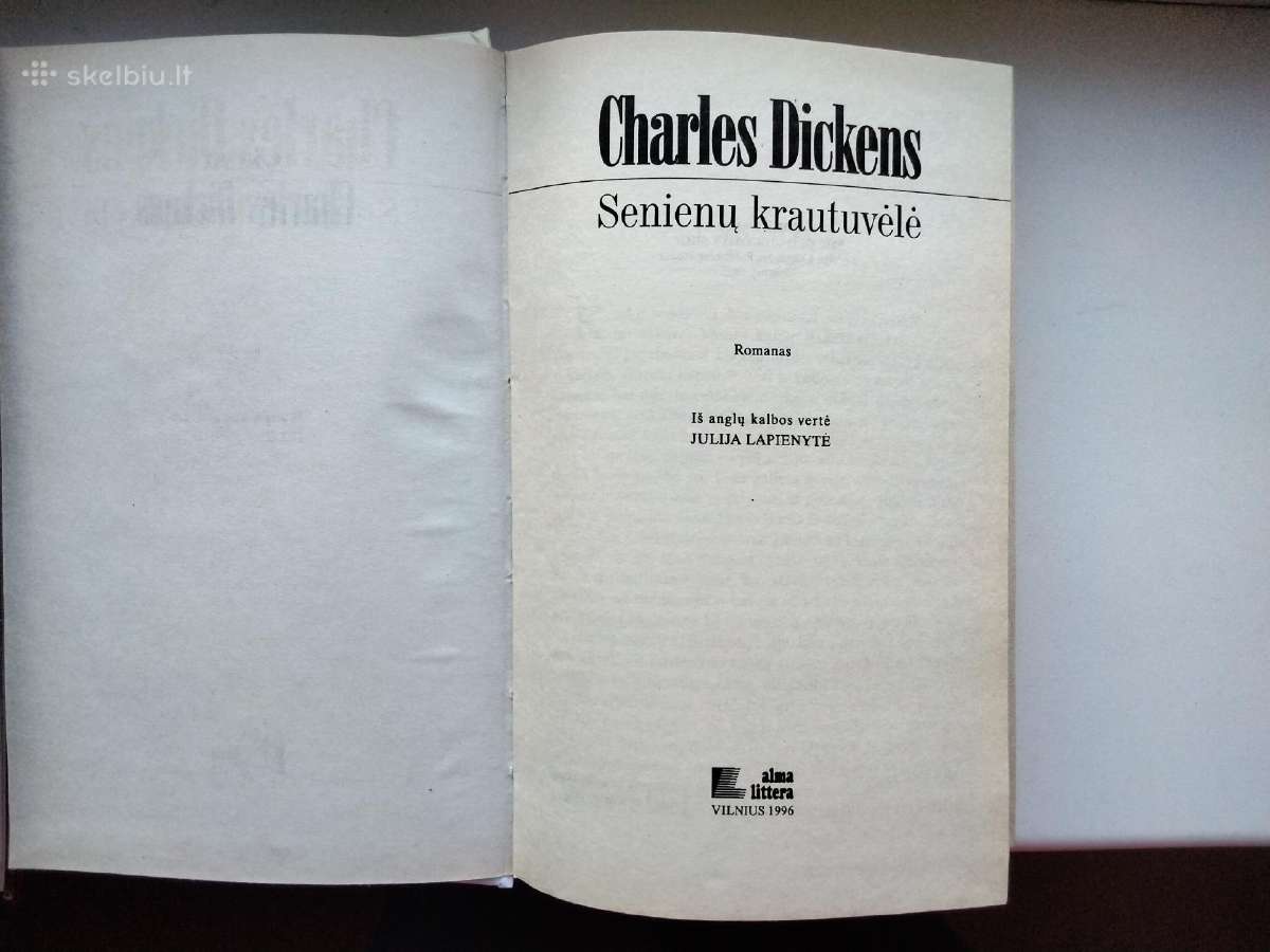 Ch. Dickens. Senienų krautuvėlė - nuotraukos Nr. 2