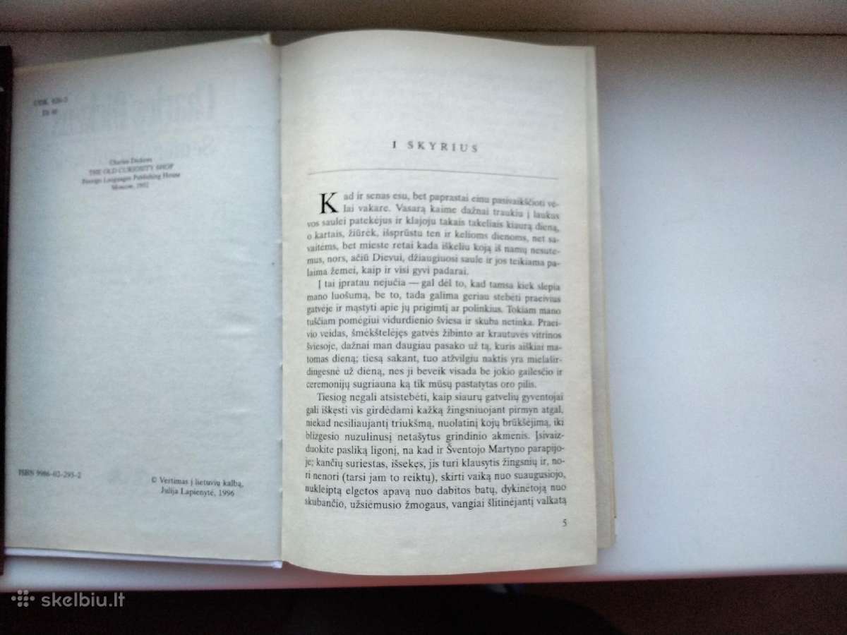Ch. Dickens. Senienų krautuvėlė - nuotraukos Nr. 3