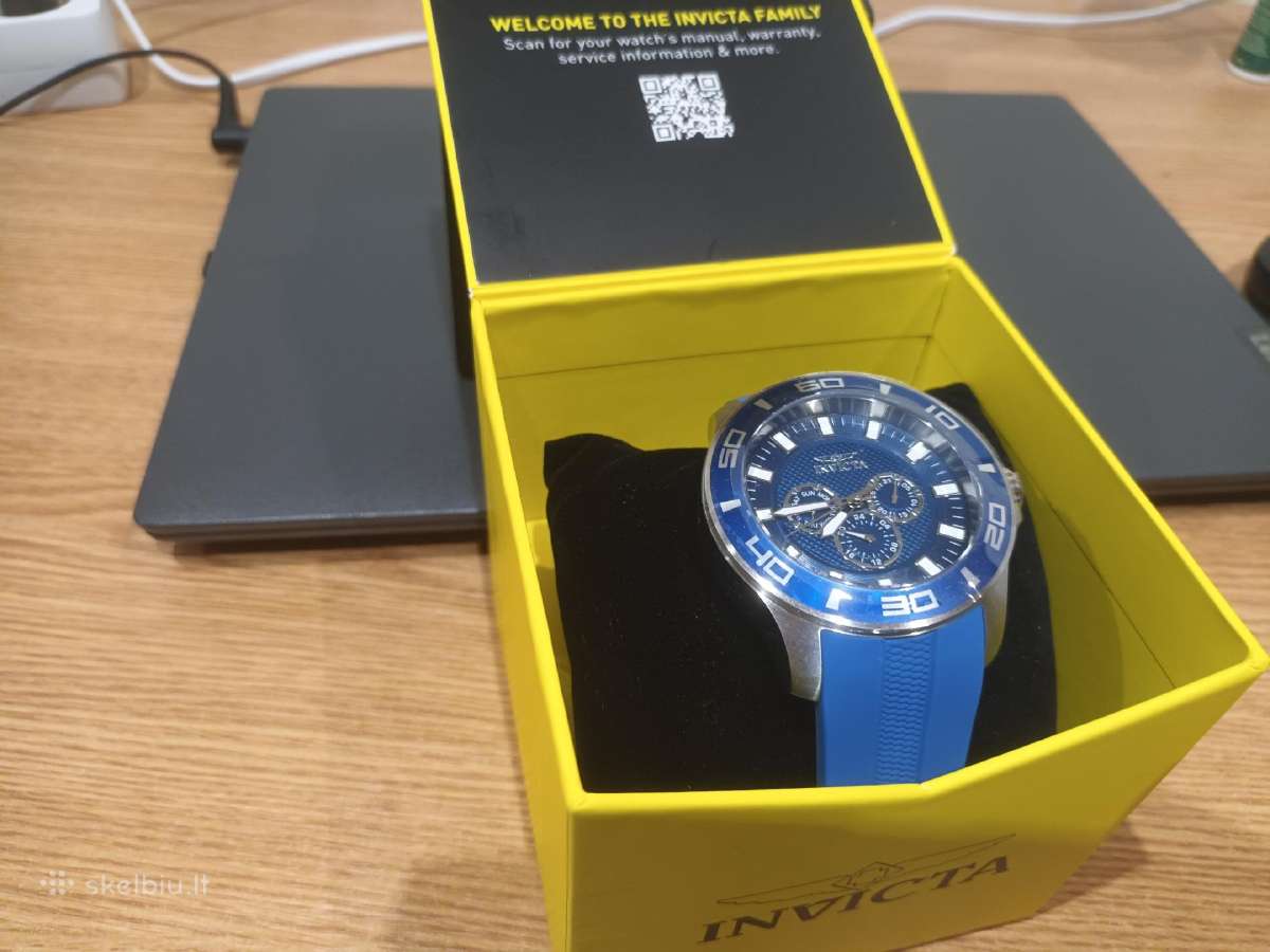 Invicta laikrodis naujas 100 atm