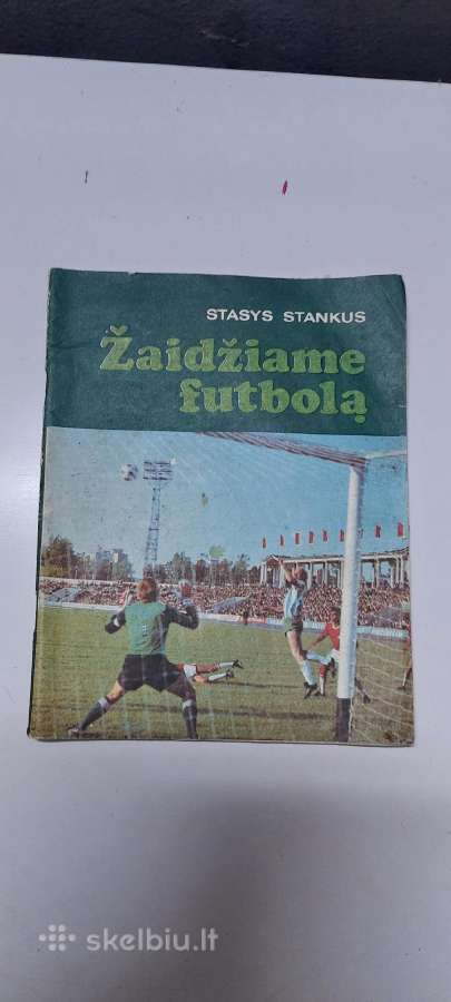 Sena knyga "Žaidžiame futbolą"