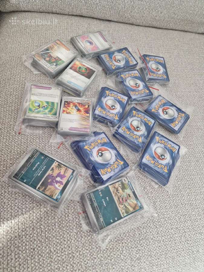 Originalios pokemon kortos