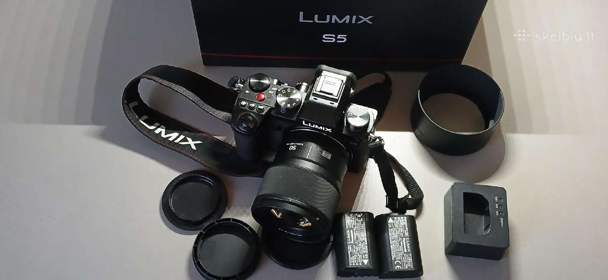 Panasonic Lumix S5 su dviem objektivais - nuotraukos Nr. 3