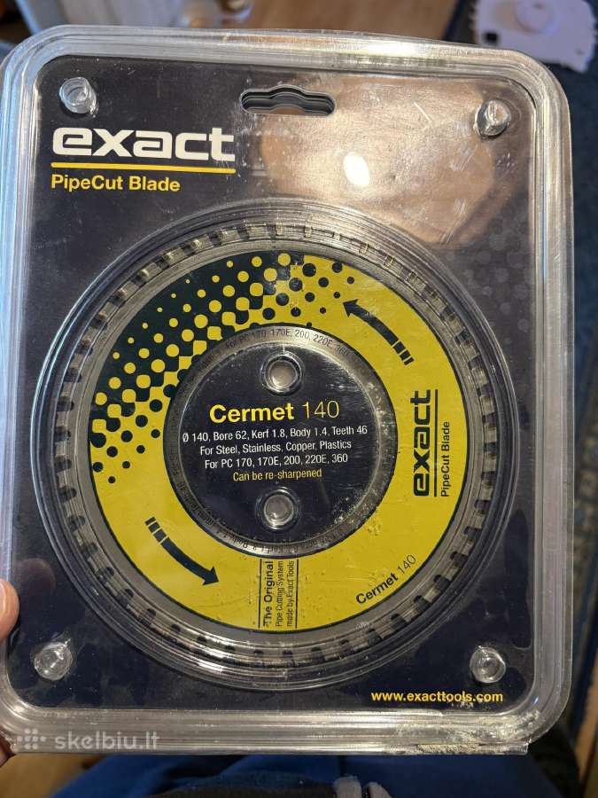 Exact Cermet 140 Pipecut Blade