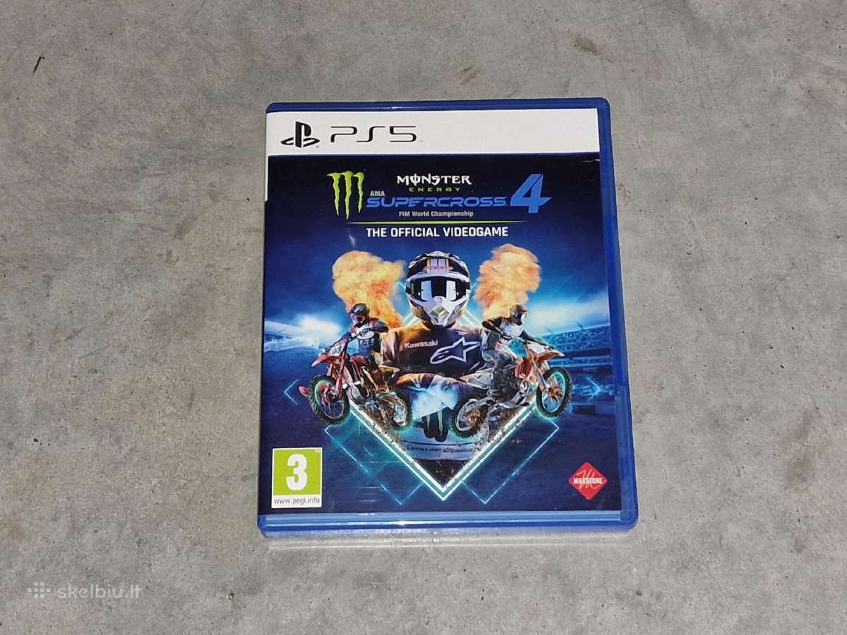 Ps5 žaidimas – Monster Energy Supercross 4
