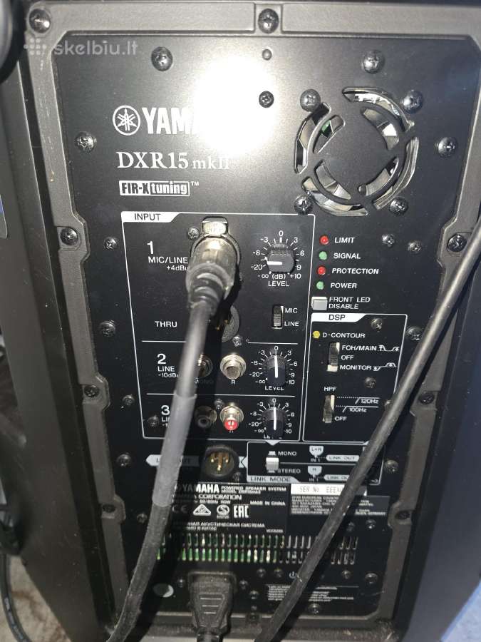 Kolonėlė Yamaha Dxr15 mkii - nuotraukos Nr. 3
