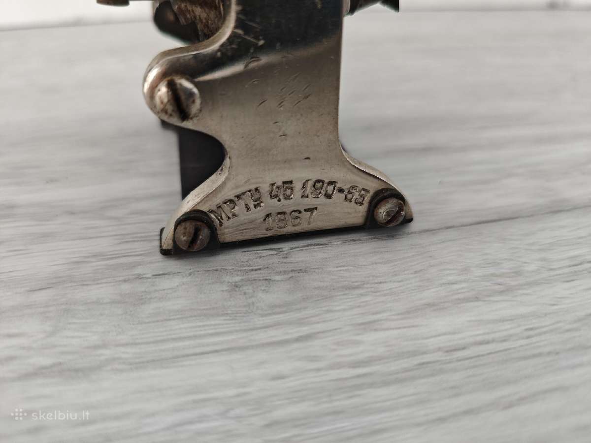 Vintažinis mechaninis numeratorius (antspaudas) - nuotraukos Nr. 5