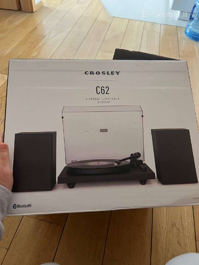 Parduodu vinilo grotuvą Crosley C62 (2 greičiai, B - nuotraukos Nr. 5