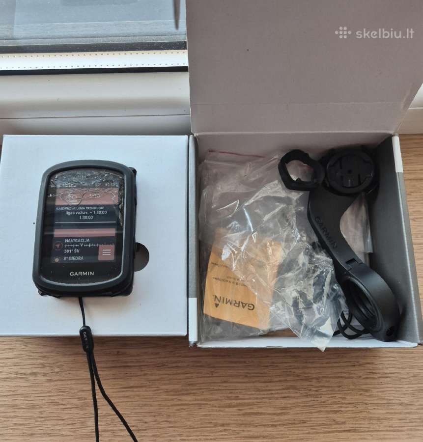Garmin Edge 840 GPS – veikiantis, ekranas įskilęs - nuotraukos Nr. 3