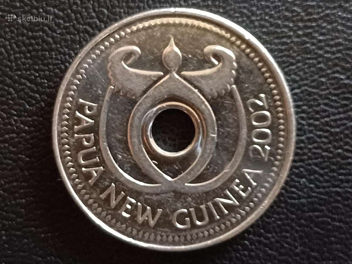 1 kina 2002m. Papua naujoji Gvinėja unc. - nuotraukos Nr. 2