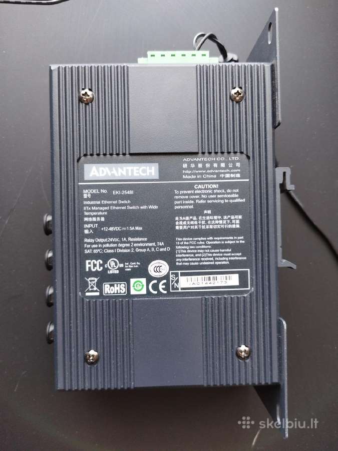Industrial Ethernet switch Advantech Eki-2548i - nuotraukos Nr. 2