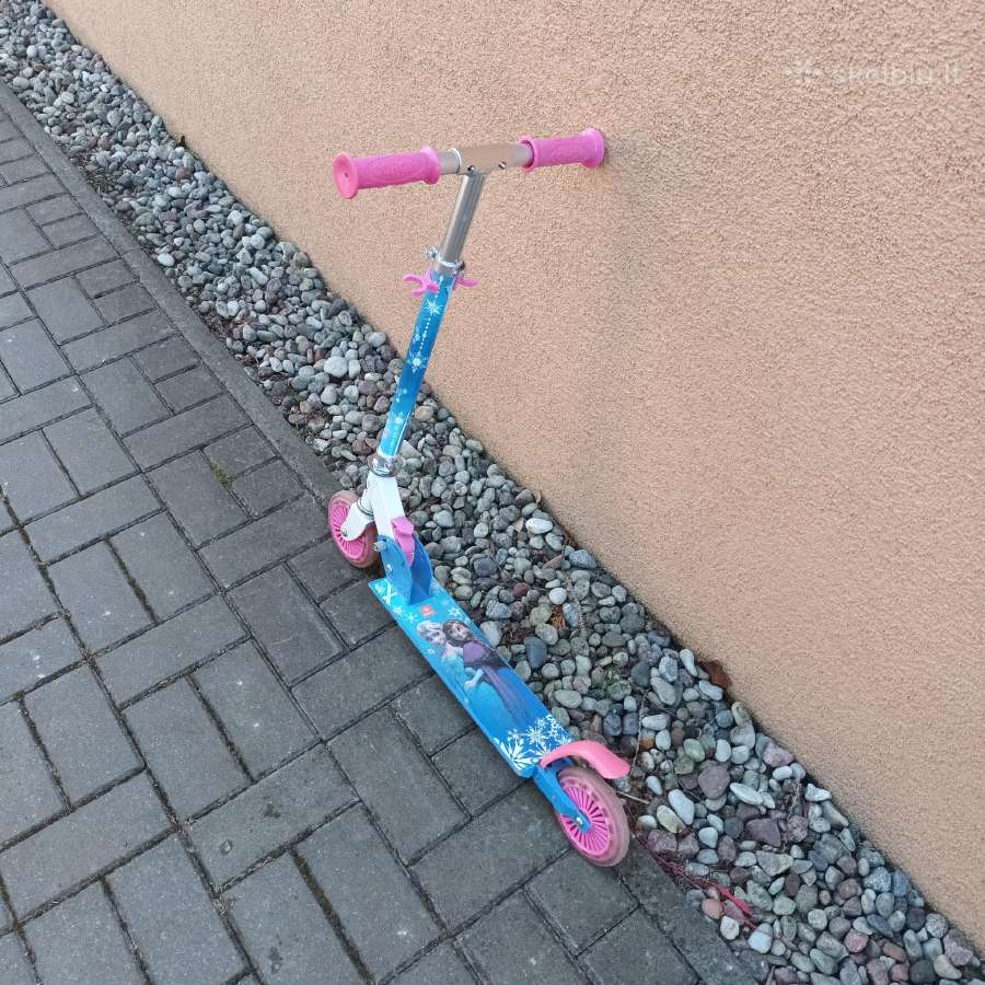 Vaikiskas paspirtukas ledo salis / frozen - nuotraukos Nr. 2