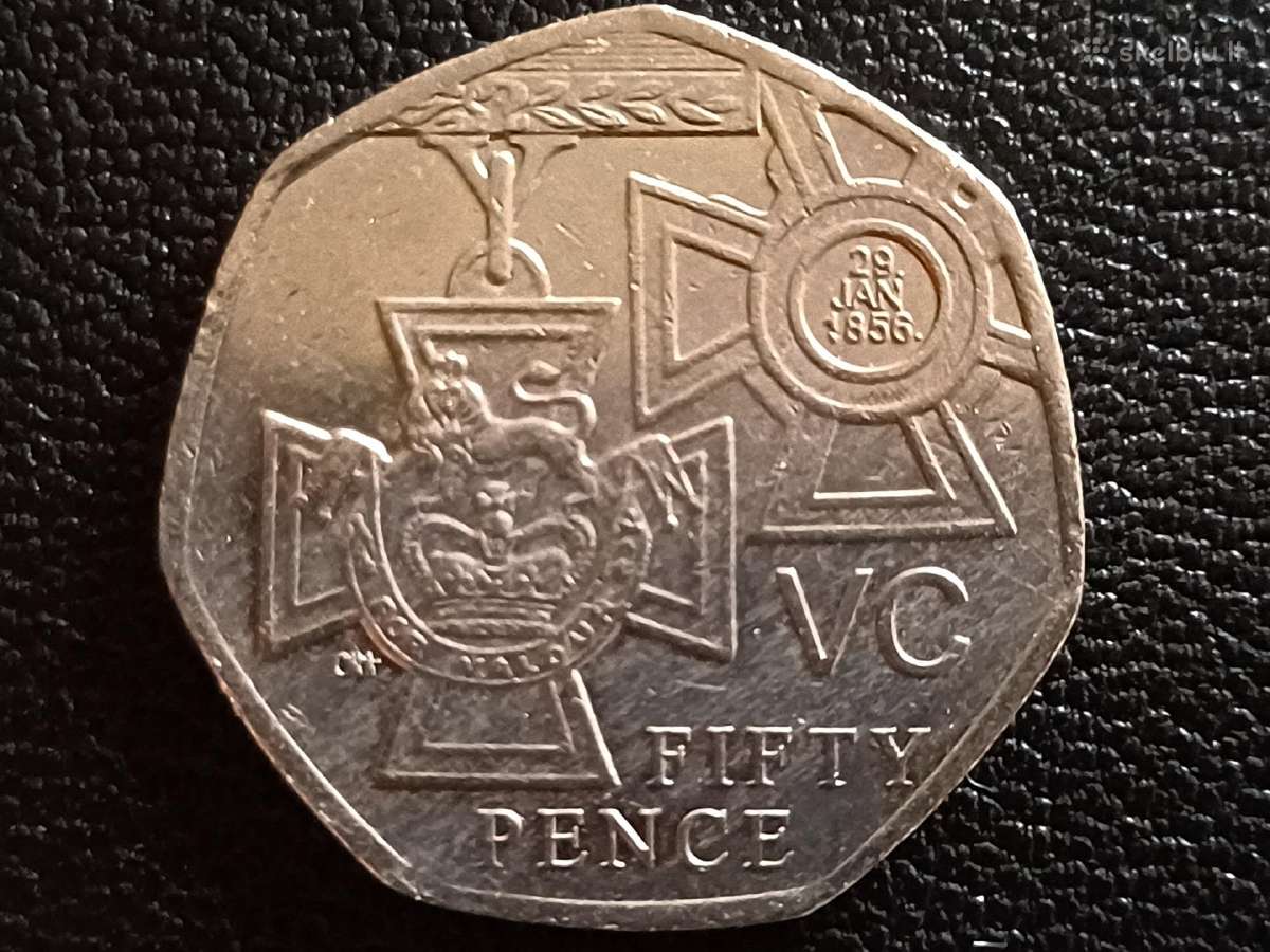 50 pensų 2006m. Britanija