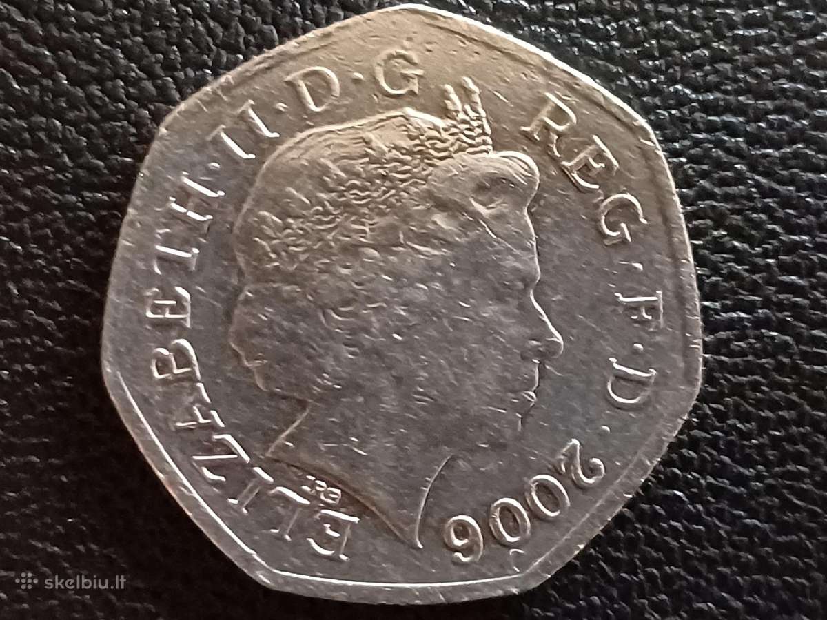 50 pensų 2006m. Britanija - nuotraukos Nr. 2