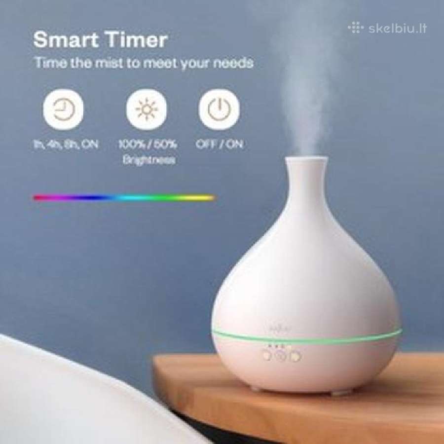 Anjou Aj-ad012 500ml Aroma Diffuser baltas su alej - nuotraukos Nr. 4