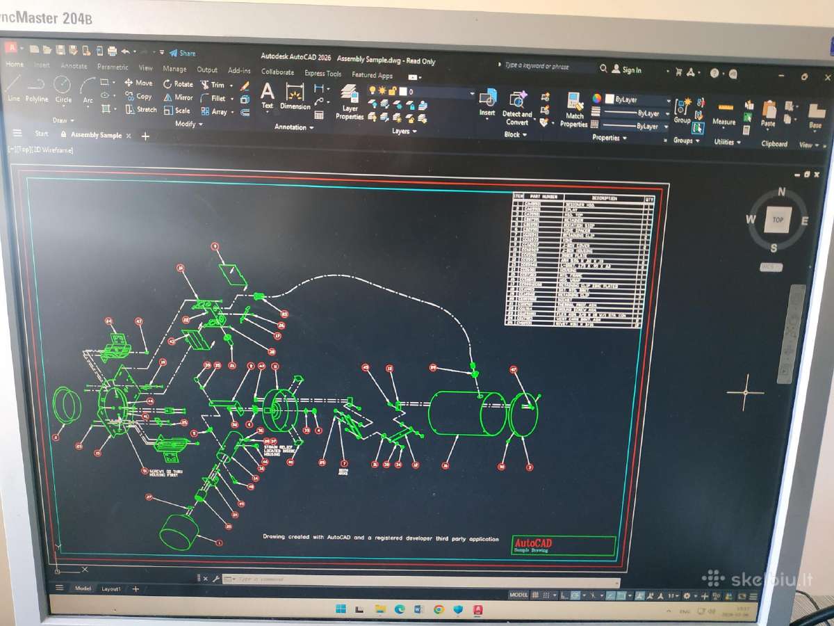 Žaidimams gražiai surinktas Pc – +Autocad / Win11 - nuotraukos Nr. 17