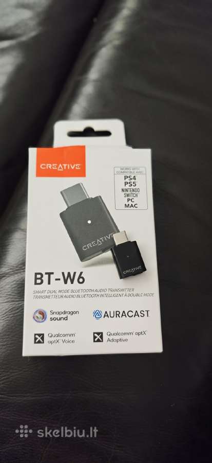 Garso siustuvas (Adapteris) Creative Bt-w6