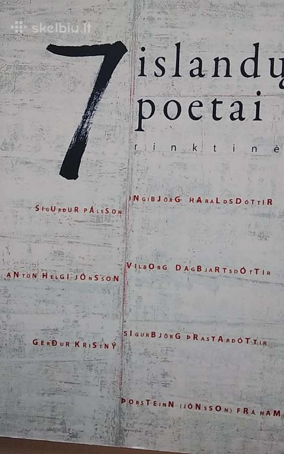 7 islandų poetai: rinktinė