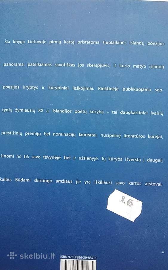 7 islandų poetai: rinktinė - nuotraukos Nr. 2