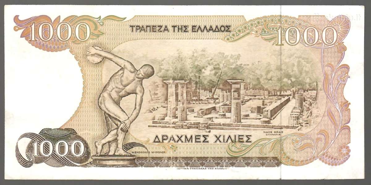 Graikija banknotai - nuotraukos Nr. 2