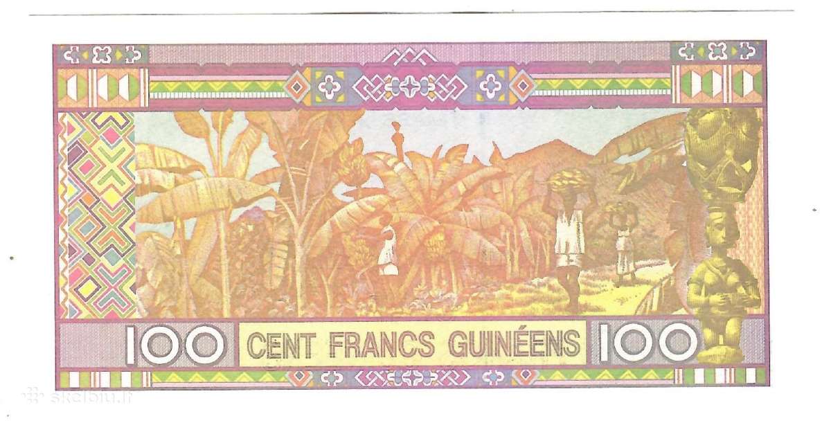 Gvinejos banknotai - nuotraukos Nr. 4