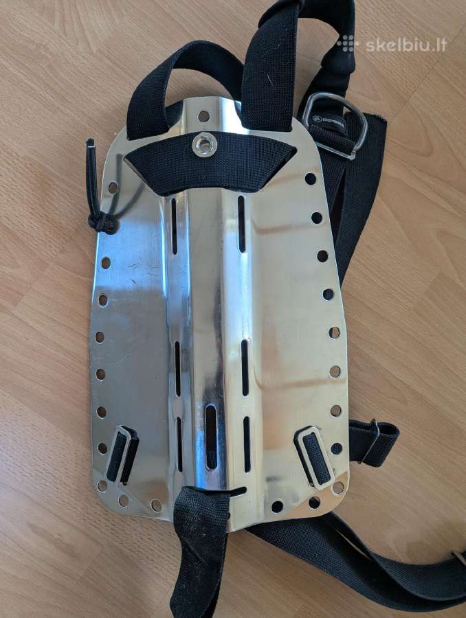 Oms plienine nugarele 2,20kg su Apeks webbing - nuotraukos Nr. 3